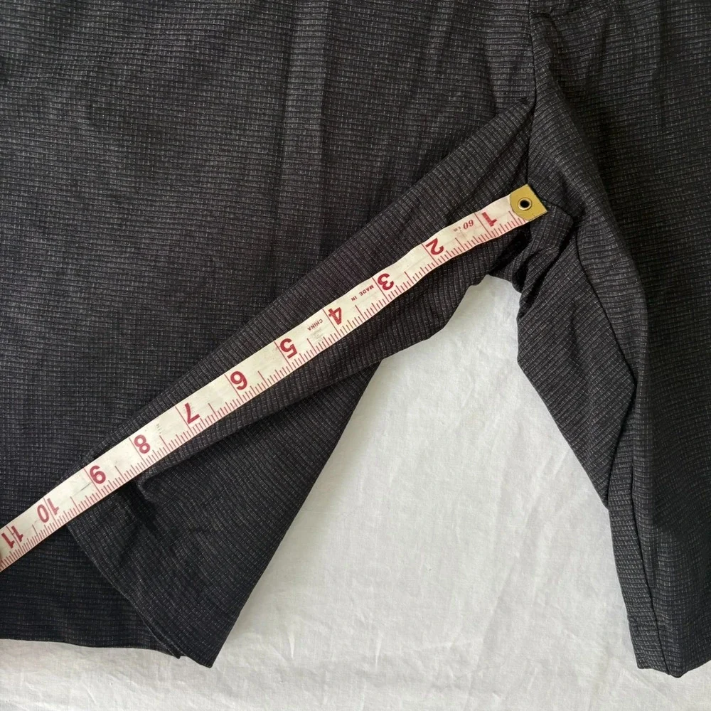 Tommy Bahama Mens Black Flat Front Relaxed Fit Comfort Chino‎ Shorts Size 33